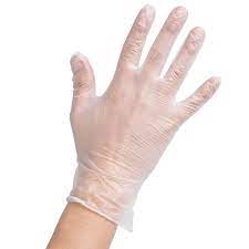 Gloves Clear Vinyl Powder Free Small (100x10)